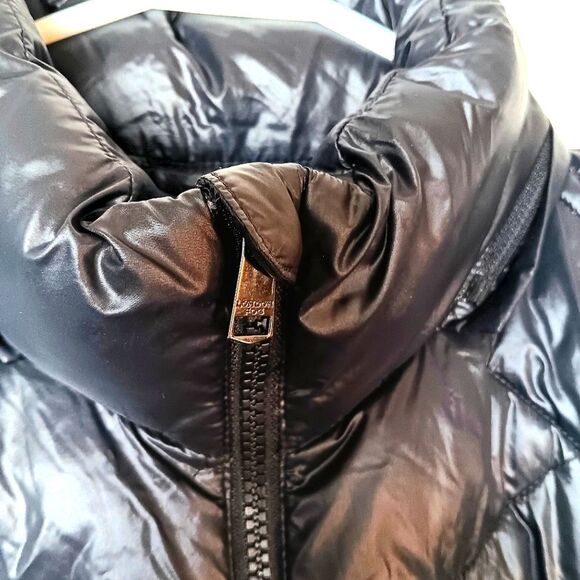 LONDON FOG Women’s Black Ultra Lightweight Packable Down Jacket Size Small - Picture 6 of 12